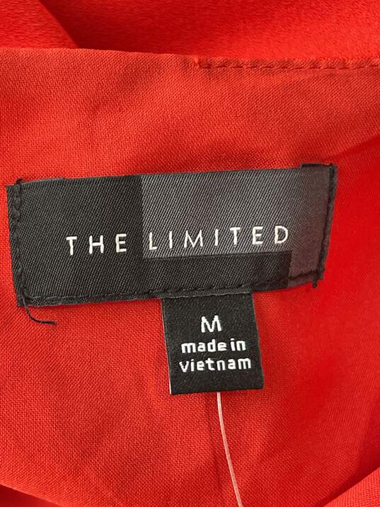 The Limited Womens Red Back Keyhole Shift Dress Size Medium T-0557576-I image number 4