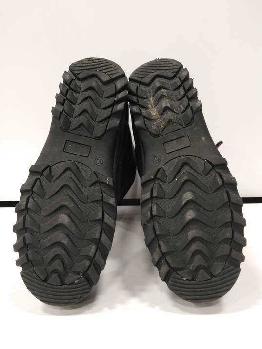 Men's Black Waterproof Boots Size M/10 image number 6