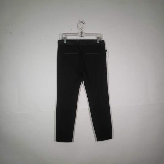 Womens Columnist Tweed Straight Leg Flat Front Pull-On Ankle Pants Size 4R image number 2