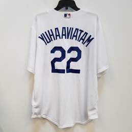 NWT Mens White Los Angeles Dodgers #22 Baseball MLB Jersey Size XL alternative image