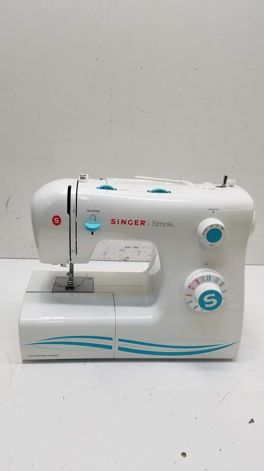 Singer Simple Sewing Machine 2263-SOLD AS IS, UNTESTED, NO POWER CABLE/FOOT PEDAL image number 3