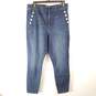 Gap Women Blue High Rise Jeans Sz 16 NWT image number 4