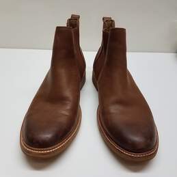 Men’s UGG Baldvin Chelsea Leather Boots Brown 1013135 Size 10.5 alternative image