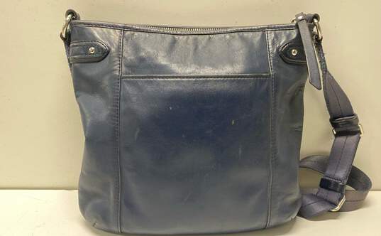 Coach Navy Blue Leather Crossbody Bag C1357-F23948 image number 2