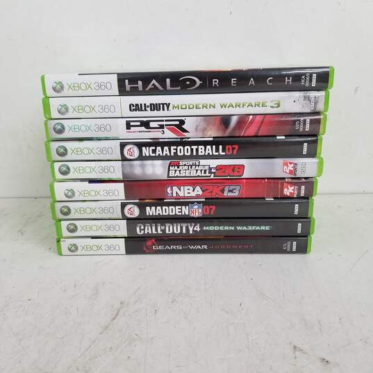 Lot of 9 Xbox 360 Video Games #3 image number 4