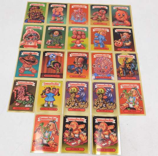 Lot Of 23 2003 GPK GARBAGE PAIL KIDS  GOLD FOIL CARDS  TOPPS image number 1