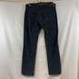 Women's Dark Grey Levi's 505 Straight Fit Corduroy Jeans, Sz. 12M image number 1