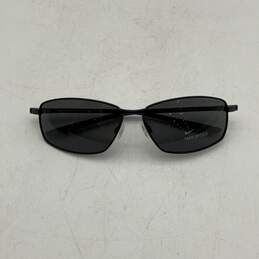 Nike Mens Pivot Six EV1091-001 Black Full Rim Square Sunglasses W/Case