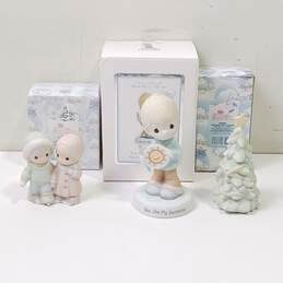 Bundle of 3 Precious Moments Figurines In Box