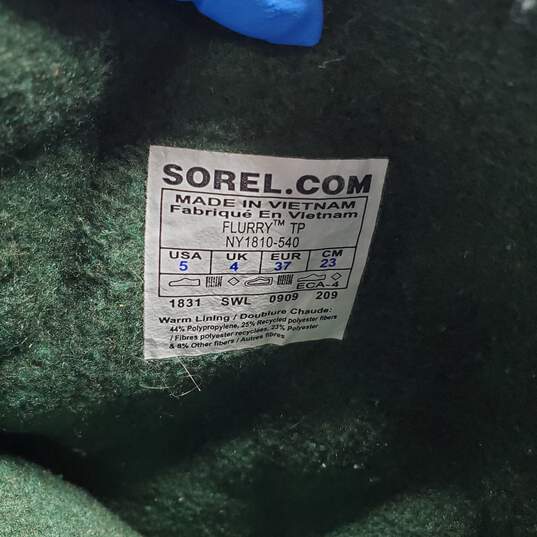 Sorel Flurry NY1810-540 Snow Boots Size 5 image number 7