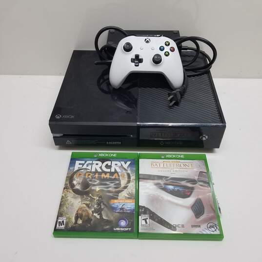 Microsoft Xbox One 500GB Console Bundle with Games & Controller #3 image number 1