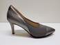 Cole Haan Grand Ambition Stretch Mixed Media Metallic Pump Sz 9.5B image number 2