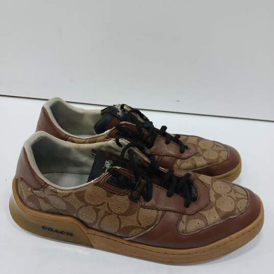 Men's Brown Coach Shoes Size 10 image number 2