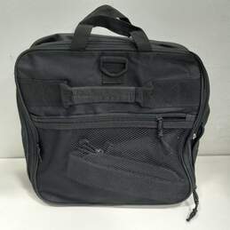Protege Black Canvas Luggage w/Wheels