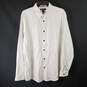 INC Men's White Button Up Dress Shirt SZ L image number 1