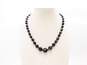 Vintage Sarah Coventry Charlo Black Austrian Crystal Jewelry 131.3g image number 5