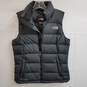 The North Face black down filled puffer vest women's S image number 1