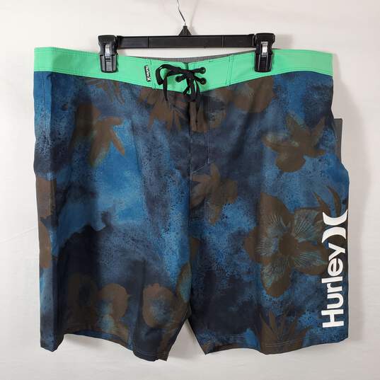 Hurley Men Multicolor Shorts Sz 40 NWT image number 1