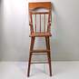 Vintage Wooden Doll High Chair image number 5