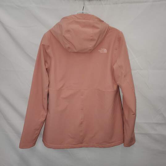 The North Face Windwall Pink Shelbe Raschel Full Zip Hooded Jacket Women's Size M image number 2