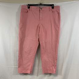 Women's Pink Lane Bryant Jeans, Sz. 16