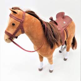 American Girl Brown Chestnut Horse For 18in Dolls alternative image
