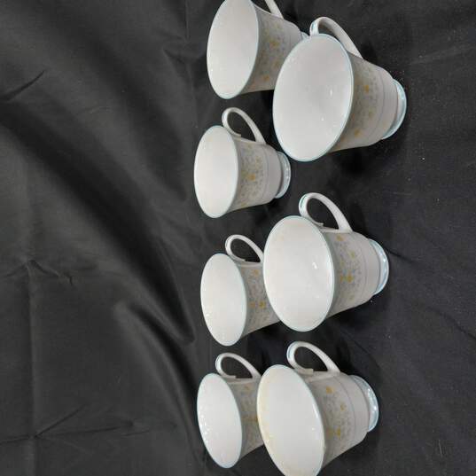 Bundle of 7 Noritake "Contemporary" Epic Tea Cups image number 1