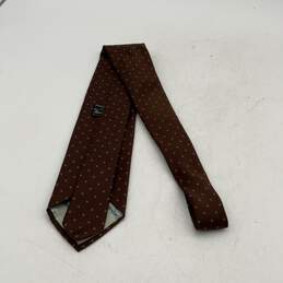 Yves Saint Laurent Mens Brown Marshall Field & Company Pointed Necktie alternative image