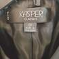 Kasper Women Black Blazer Jacket with Vest 6P NWT image number 4