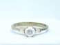 Romantic Sterling Silver Pearl Station Necklace & CZ Ring & Bangle Bracelet 63.2g image number 3