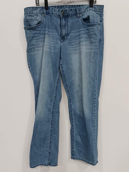 Men's Calvin Klein Wide-Leg Jeans Sz 38x30 image number 1