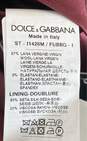 Dolce & Gabbana Men Burgundy Sport Coat Sz 54 image number 4