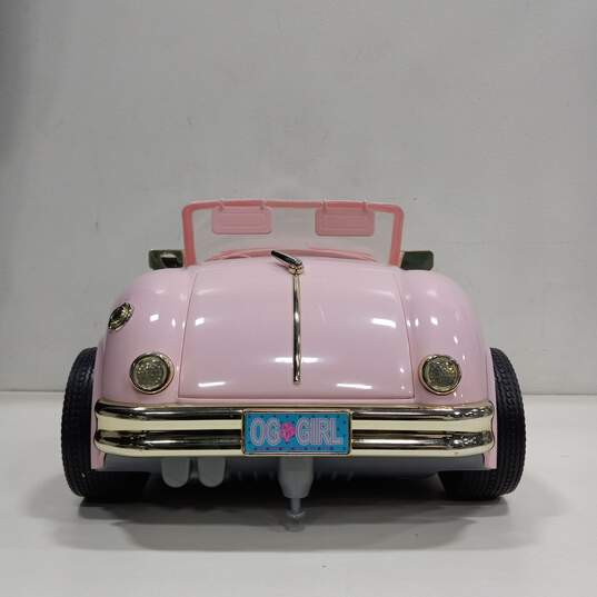 Our Generation Pink In the Drivers Seat Retro Cruiser for 18in Dolls image number 4