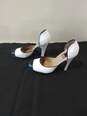 Gianfranco Ferre Black And White Lavorazione High Heels Size 8 1/2 image number 2