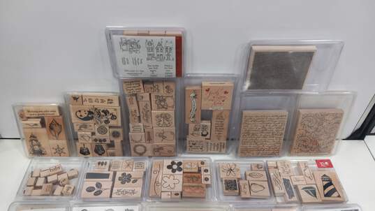 Lot of Crafting Supplies - Miscellaneous Rubber Stamp Blocks image number 6