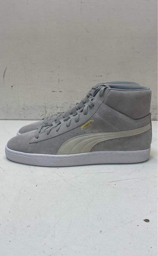 Puma Suede Mid XXI High Top Sneakers Quarry Grey 10.5 image number 2