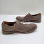 MENS GUESS CANVAS BROWN OXFORD SHOES SIZE 9 image number 2