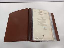Binder of Golden Replicas of United States Stamps alternative image