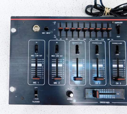 MTX Model MX1550 4-Channel DJ Preamplifier/Mixer w/ Power Cable image number 4