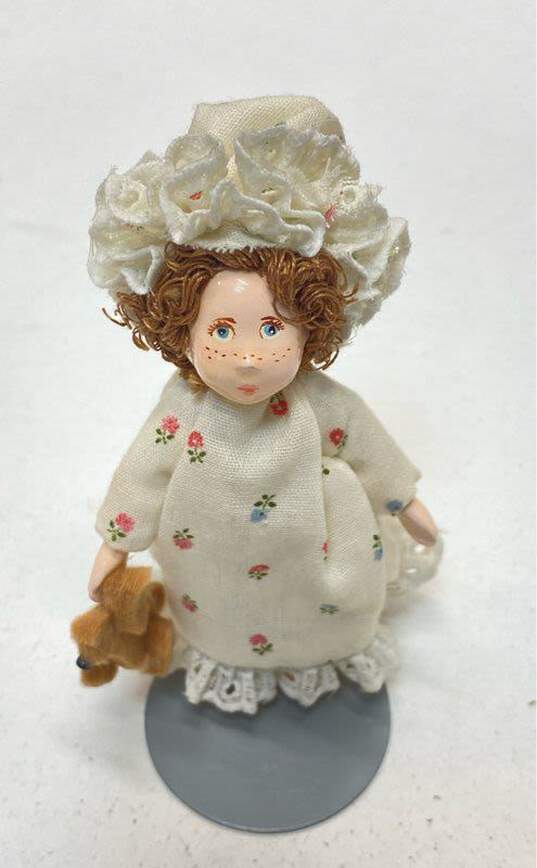 Small People By Cecily 6 Hand Crafted Decorative Home Figurines Dolls image number 5
