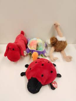 Lot of 4 Large Beanie Babies