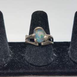 Sterling Silver Assorted Multi Gemstone Ring Jewelry Bundle 2pcs 14.2g alternative image
