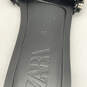 Womens Black White Leather Beaded Open Toe Slip-On Slide Sandals Sz EUR 39 image number 6