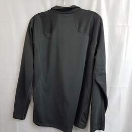 The North Face Men's Gray Flash Dry Quarter Zip Pullover Size L alternative image