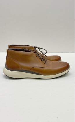 Cole Haan Grand Men's Brown Leather Chuka Boot Size 10.5