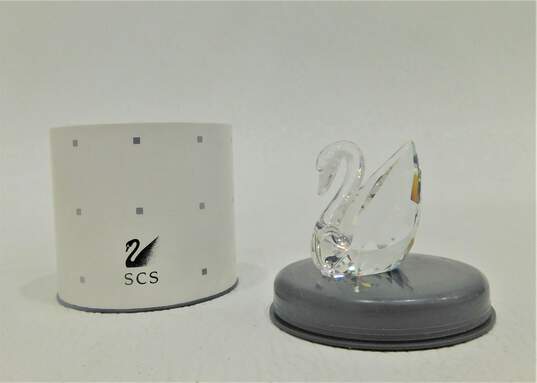 Swarovski Crystal Swan Miniature Figurines IOB image number 4