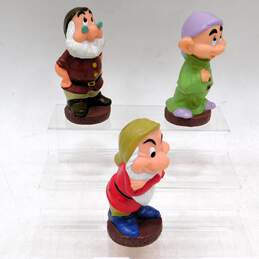 Vintage Walt Disney Snow White & The Seven Dwarfs Vinyl Figures alternative image