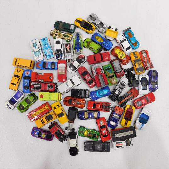 Lot Of Mixed Die Cast Vehicles  Hot Wheels  And more image number 1