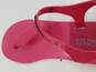 Michael Kors Plate Jelly Rubber Thong Sandals Flats Shoes Women's Size 9 M image number 8