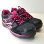 Reebok Anomar Steel Toe Black/Pink Women's Shoe Size 7.5 image number 4